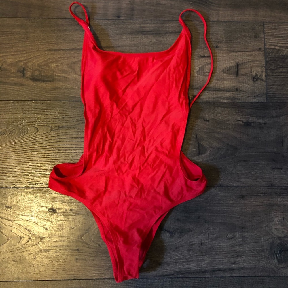 Viral Sunny Co Red Swimsuit